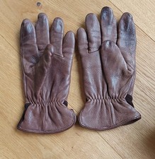 Braune leder handschuhe gebraucht kaufen  Heidesheim