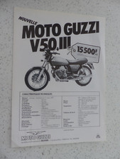 Catalogue brochure moto d'occasion  Expédié en Belgium