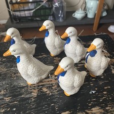 Christmas geese ornaments for sale  Alma