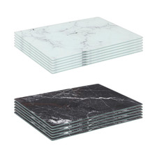 Rectangle glass placemats for sale  ABINGDON
