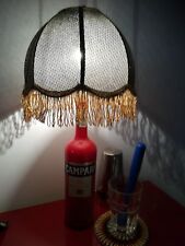 Lampada artigianale campari usato  Roma