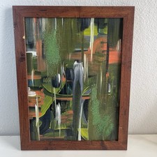 Vintage abstract painting for sale  Sherman