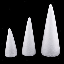 Espuma em forma de cone 3x 15/20/25cm para modelagem artesanal artesanato faça você mesmo comprar usado  Enviando para Brazil