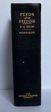1948 50th Edition FEEDS AND FEEDING Morrison For Stockman Livestock~Unabridged segunda mano  Embacar hacia Mexico