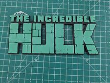Incredible hulk logo for sale  USA