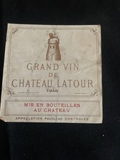 étiquette château latour d'occasion  Bagnolet