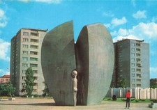 stary pomnik depozytariuszy młodzieżowych AK, Łódź, Polska nieczyniona pocztówka R6107g na sprzedaż  Wysyłka do Poland