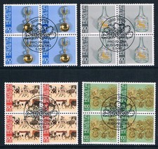 Schweiz Pro Patria 1993 - Mi. 1502-1505 - 4er Blocks mit ESST Bern comprar usado  Enviando para Brazil