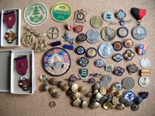 Vintage enamel badges for sale  UK