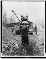 Machine dig trench for sale  USA