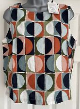 Usado, Blusa de estudo EX Seasalt Half Moons giz linho cor tamanhos 10 12 14 16 18 RRP £48 comprar usado  Enviando para Brazil