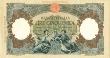 Italia lire 5.000 usato  Villarboit
