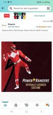Red power ranger for sale  Port Saint Lucie