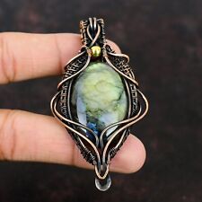 Labradorite wire wrapped d'occasion  Expédié en Belgium