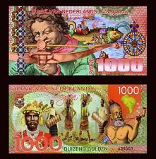 Holanda Ceilão, 1000 florins, 2016, polímero de edição privada, UNC F, usado comprar usado  Enviando para Brazil