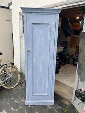 Blue wooden wardrobe for sale  LEIGH-ON-SEA