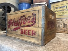 Vintage wooden beer for sale  Oostburg