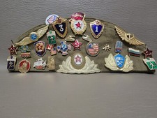 Chapéu militar russo raro União Soviética URSS CCCP emblema com remendos e alfinetes, usado comprar usado Chapéu militar russo raro União Soviética URSS CCCP emblema com remendos e alfinetes, usado comprar usado  Enviando para Brazil