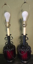 way beautiful 3 table lamp for sale way beautiful 3 table lamp for sale Orange