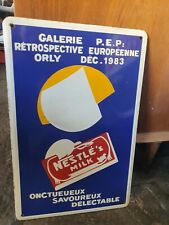 Plaque émaillée nestlé d'occasion  Onville