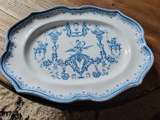 Plat moustiers décors d'occasion  Cerisiers