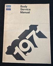 Usado, 1971 Plymouth Chrysler Body Service Manual Satellite Barracuda Duster etc comprar usado  Enviando para Brazil