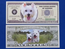 Westies terrier amusant d'occasion  Expédié en France
