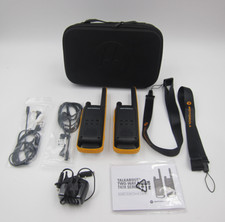Rádio bidirecional Motorola Solutions Talkabout T47X Series preto à prova de intempéries IPX4 comprar usado  Enviando para Brazil