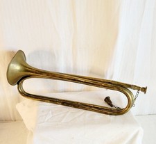Vintage brass bugle for sale  Nashua
