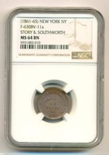 Civil war token for sale  Newmarket