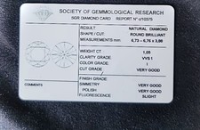 Diamante naturale certificato usato Diamante naturale certificato usato  Milano