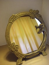 Vintage brass mirror for sale  Columbiana