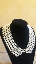Collana colletto perle usato  Milano