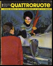 Quattroruote febbraio 1962 usato  Verrua Savoia