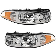 Halogen Headlight For 2000 and 2005 Buick LeSabre LH RH w/ Bulb Smooth High Beam comprar usado Halogen Headlight For 2000 and 2005 Buick LeSabre LH RH w/ Bulb Smooth High Beam comprar usado  Enviando para Brazil