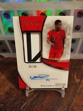 William Carvalho /99 Match-worn Patch Relic Auto Panini Immaculate Portugal -  B comprar usado  Enviando para Brazil