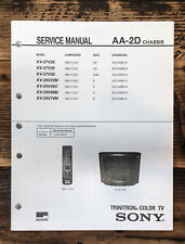Manual de serviço de TV *Original* Sony KV-27V26 -29V22M -29V76M comprar usado  Enviando para Brazil