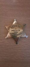 Cowboy deputy badge for sale  RIPON