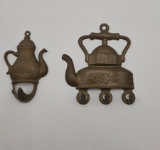 Wandhaken vintage messing gebraucht kaufen  Bobenheim-Roxheim