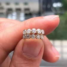 Round cut white for sale  Los Angeles
