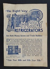 refrigerador antigo McCRAY Coad LOJA CATÁLOGO REFRIGERADOR DE GELO comprar usado  Enviando para Brazil
