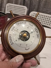 Daymaster barometer wood for sale  MARKET RASEN
