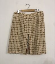 Agnona gonna beige usato  Ardea