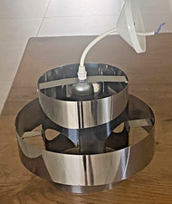 Petit lustre inox d'occasion  Guebwiller