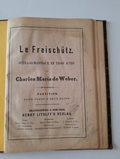 Notenbuch freischütz romantis gebraucht kaufen  Prutting