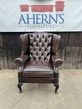 Vintage brown leather for sale  BOSTON