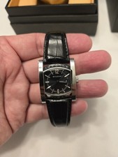 BVLGARI Assioma AA39S relógio de quartzo data com caixa e papéis - JAPÃO comprar usado  Enviando para Brazil