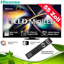Hisense 55u8q zoll gebraucht kaufen  Bad Windsheim