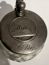 Antiker bierkrug zinndeckel gebraucht kaufen  Nürnberg