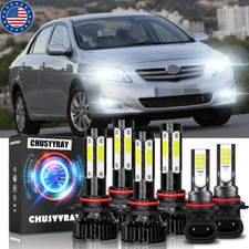 Usado, Farol de LED alto/baixo+lâmpada de neblina para Toyota Corolla 2005 2006 2007 2008 comprar usado  Enviando para Brazil